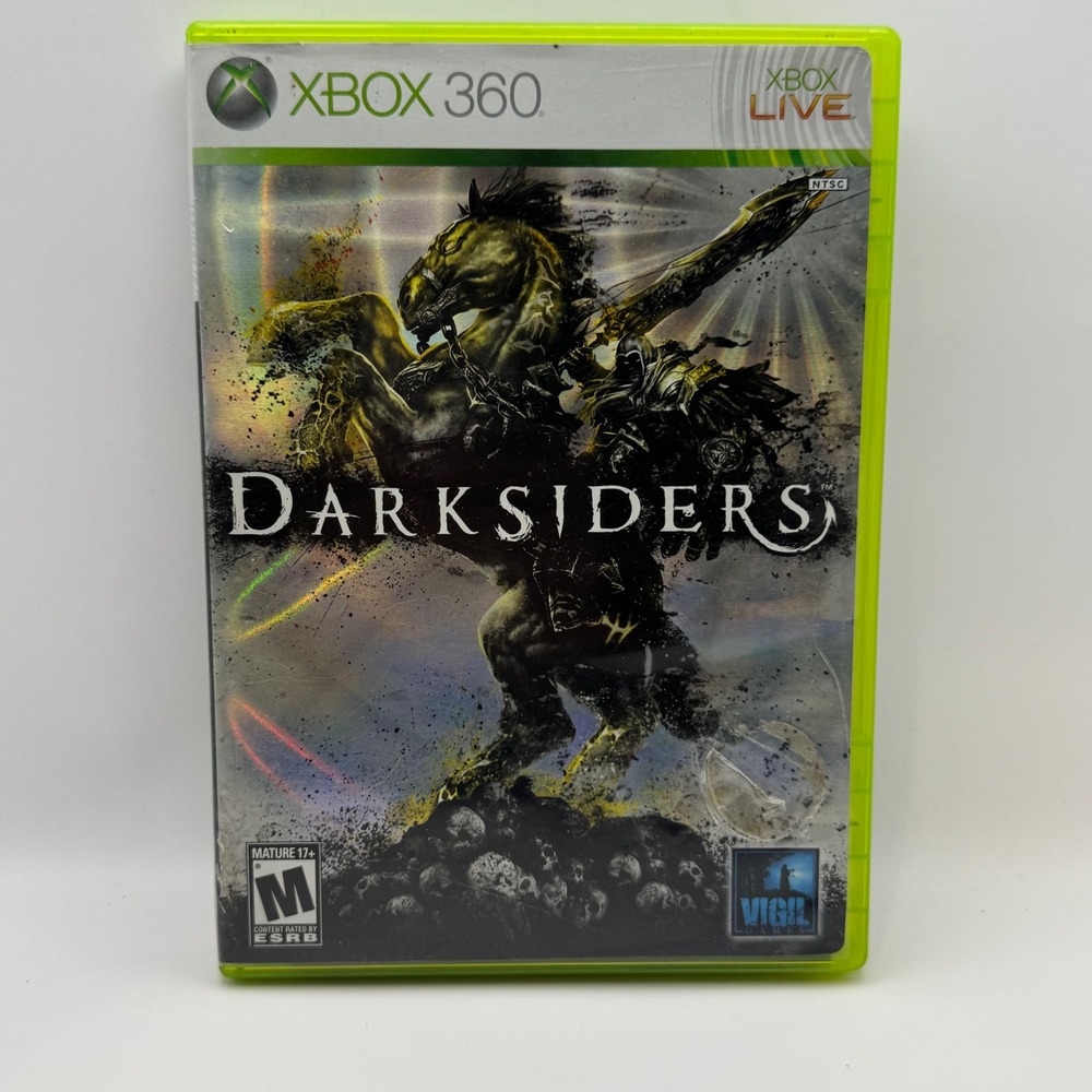 Darksiders Xbox 360 Game Vigil Games THQ NTSC Complete CIB 2010 Action Adventure